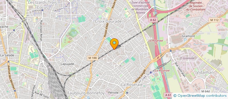localisation de l'entreprise MONSIEUR LIONEL GAYRAL à TOULOUSE