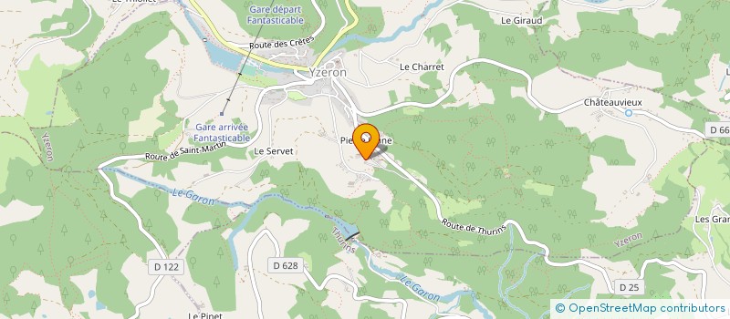 localisation de l'entreprise MONSIEUR LIONEL GEAY à YZERON