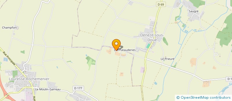 localisation de l'entreprise MONSIEUR LIONEL GEINDREAU à LOURESSE-ROCHEMENIER