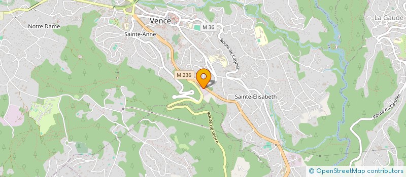 localisation de l'entreprise MONSIEUR LIONEL GELSOMINO  VENCE