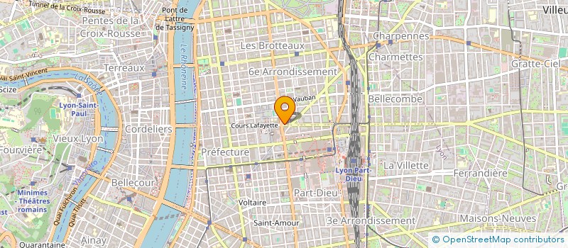 localisation de l'entreprise MONSIEUR LIONEL GILL  LYON