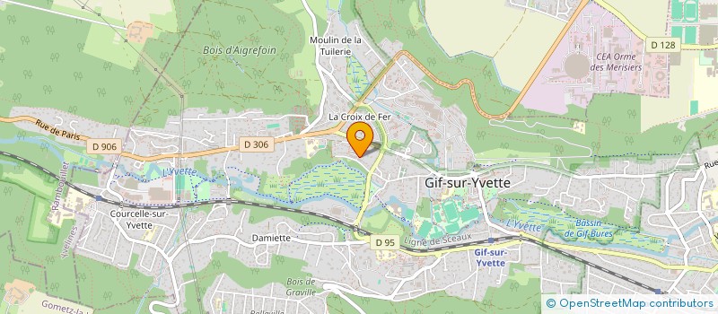 localisation de l'entreprise MONSIEUR LIONEL GILLET  GIF-SUR-YVETTE