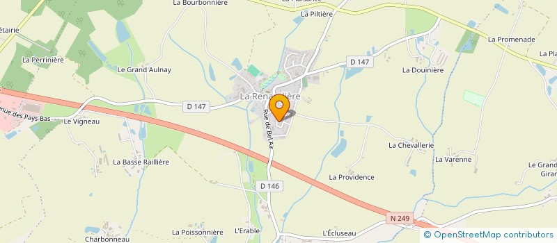 localisation de l'entreprise MONSIEUR LIONEL GOLLET à SEVREMOINE