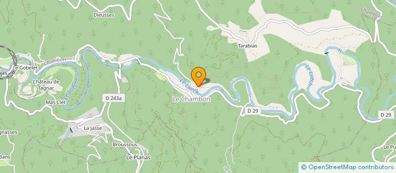 localisation de l'entreprise MONSIEUR LIONEL GONZALEZ  MALONS-ET-ELZE