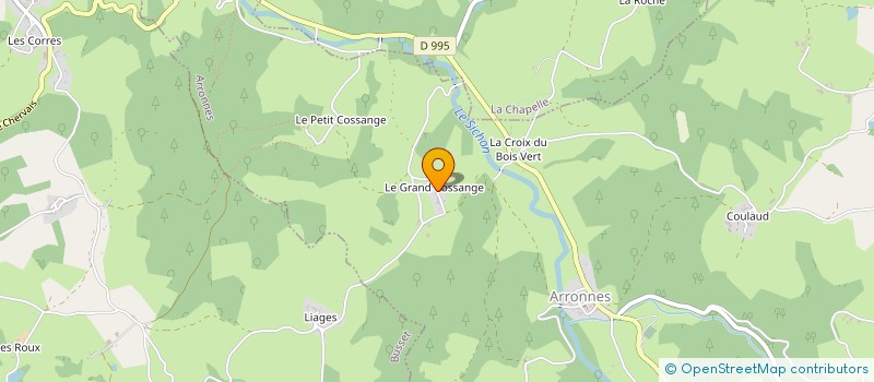 localisation de l'entreprise MONSIEUR LIONEL GOUILLOU à ARRONNES