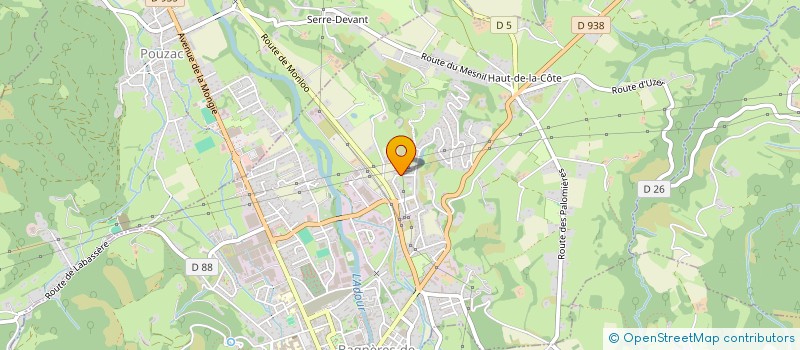 localisation de l'entreprise MONSIEUR LIONEL GRANADO  BAGNERES-DE-BIGORRE