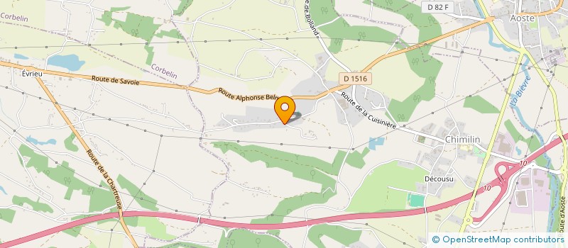 localisation de l'entreprise MONSIEUR LIONEL GRENCI  CHIMILIN