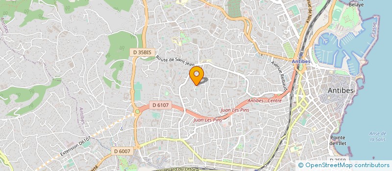 localisation de l'entreprise MONSIEUR LIONEL GRESSE à ANTIBES
