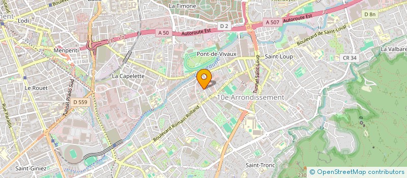 localisation de l'entreprise MONSIEUR LIONEL GRIECO  MARSEILLE