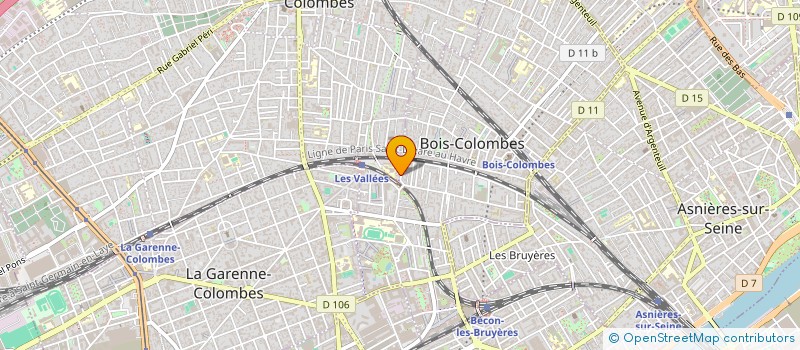 localisation de l'entreprise MONSIEUR LIONEL GRIPON à BOIS-COLOMBES