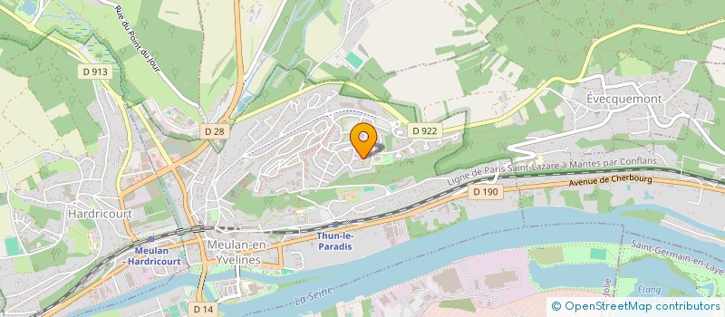 localisation de l'entreprise MONSIEUR LIONEL GROULT  MEULAN-EN-YVELINES