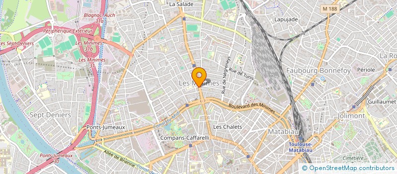 localisation de l'entreprise MONSIEUR LIONEL GUERIN à TOULOUSE