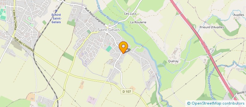 localisation de l'entreprise MONSIEUR LIONEL GUERIN  SAINT-GELAIS