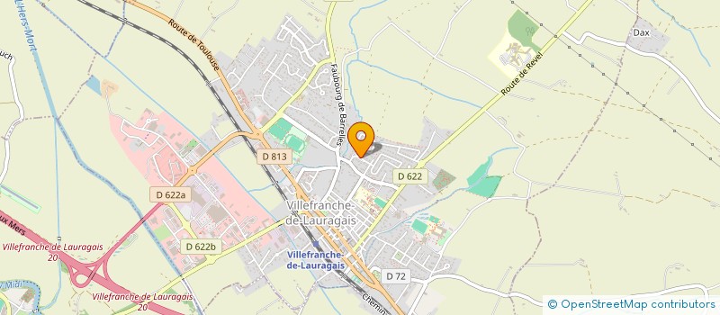 localisation de l'entreprise MONSIEUR LIONEL GUILHOU  VILLEFRANCHE-DE-LAURAGAIS