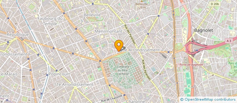 localisation de l'entreprise MONSIEUR LIONEL GUILLARD  PARIS