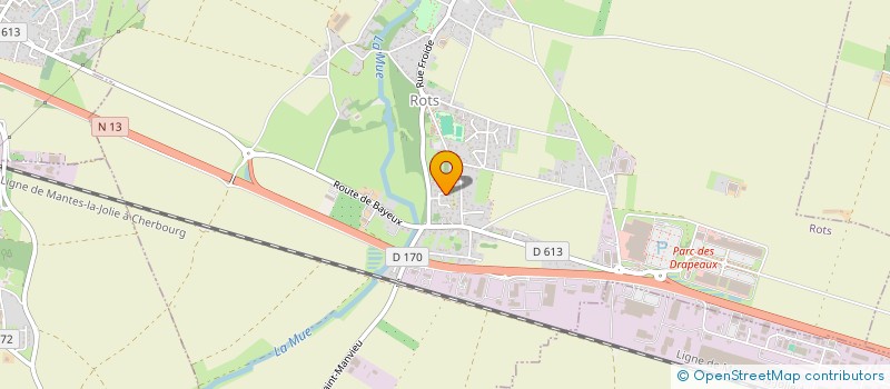 localisation de l'entreprise MONSIEUR LIONEL GUILLEMETTE  ROTS