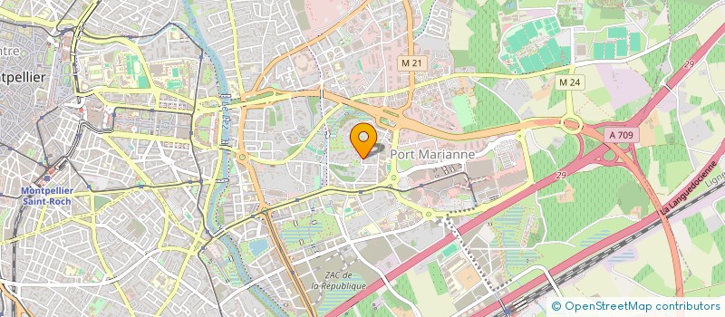 localisation de l'entreprise MONSIEUR LIONEL GUITTARD à MONTPELLIER