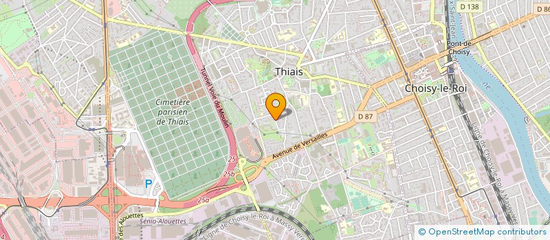 localisation de l'entreprise MONSIEUR LIONEL GURREA  THIAIS