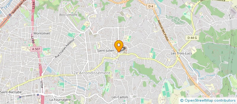 localisation de l'entreprise MONSIEUR LIONEL-GUY SALLUSTRO à MARSEILLE