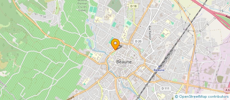 localisation de l'entreprise MONSIEUR LIONEL GUYET à BEAUNE