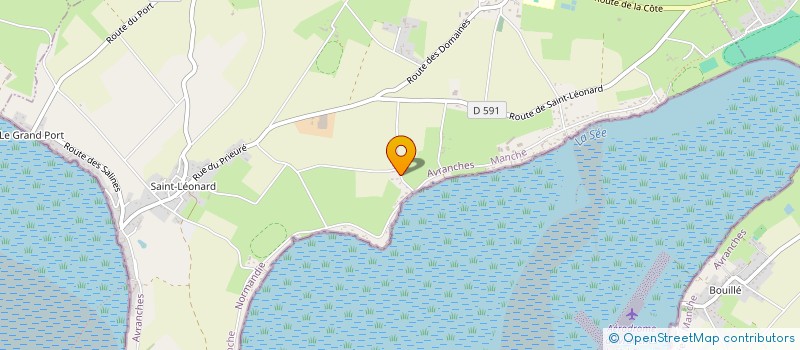 localisation de l'entreprise MONSIEUR LIONEL HALLAIS  VAINS