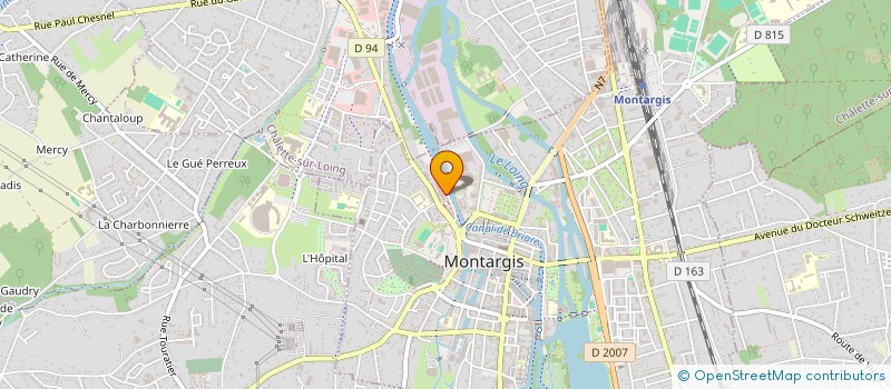 localisation de l'entreprise MONSIEUR LIONEL HAMELIN  MONTARGIS