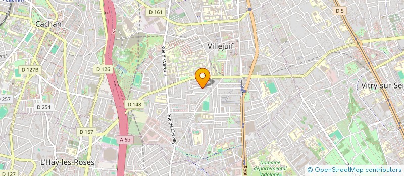 localisation de l'entreprise MONSIEUR LIONEL HAMON à VILLEJUIF