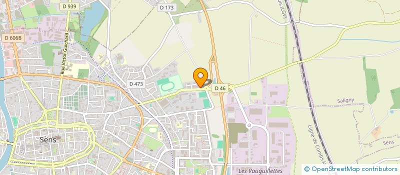 localisation de l'entreprise MONSIEUR LIONEL HARTER à SENS