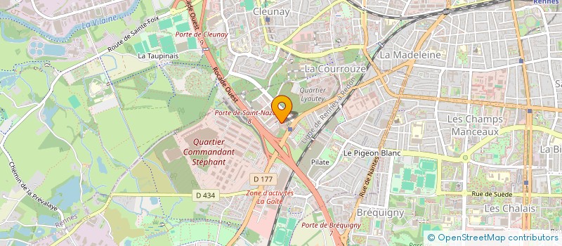 localisation de l'entreprise MONSIEUR LIONEL HEBERT  SAINT-JACQUES-DE-LA-LANDE