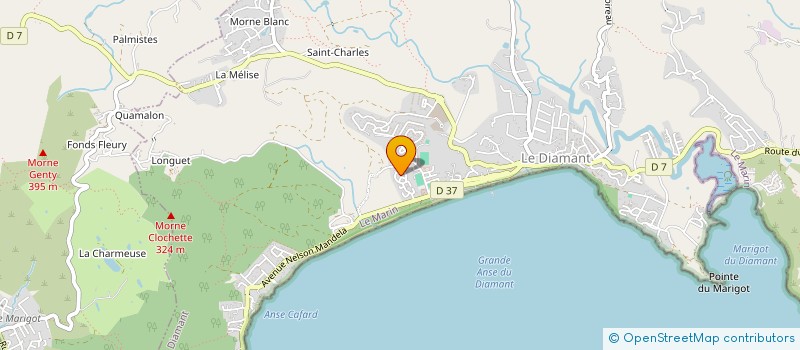 localisation de l'entreprise MONSIEUR LIONEL HELOISE  LE DIAMANT