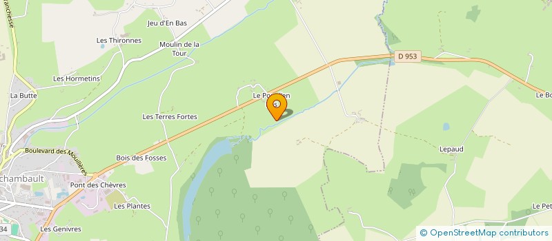 localisation de l'entreprise MONSIEUR LIONEL HERODET  BOURBON-L ARCHAMBAULT