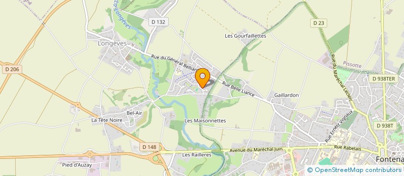 localisation de l'entreprise MONSIEUR LIONEL HUGUET  LONGEVES