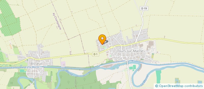 localisation de l'entreprise MONSIEUR LIONEL HULIN  BOUZY