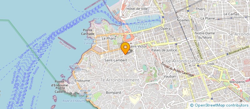 localisation de l'entreprise MONSIEUR LIONEL IMBERT à MARSEILLE
