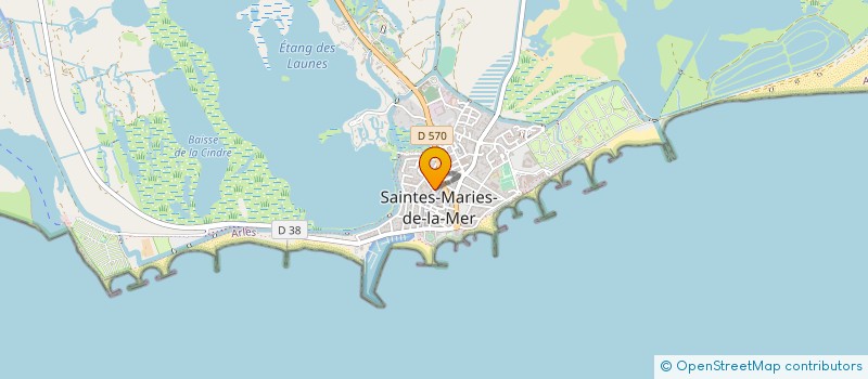 localisation de l'entreprise MONSIEUR LIONEL INSA à SAINTES-MARIES-DE-LA-MER