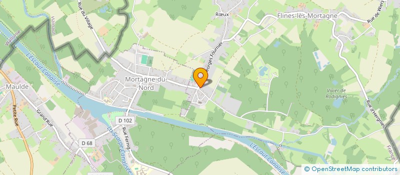 localisation de l'entreprise MONSIEUR LIONEL ISOREZ à FLINES-LES-MORTAGNE