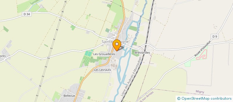 localisation de l'entreprise MONSIEUR LIONEL JACOB à SAINTE-LIZAIGNE