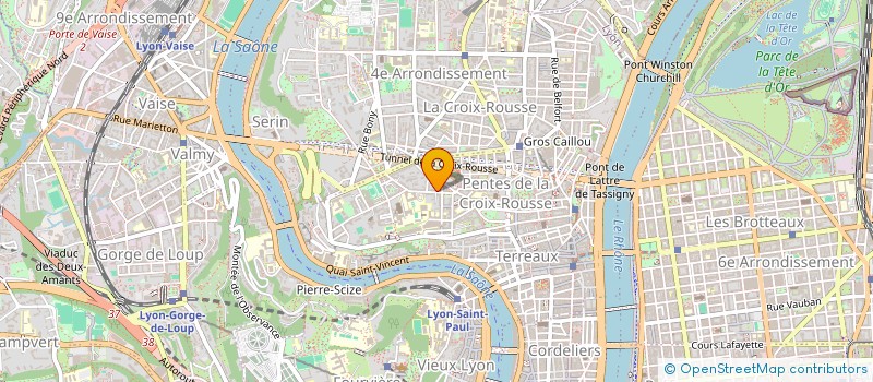 localisation de l'entreprise MONSIEUR LIONEL JACOUTOT à LYON