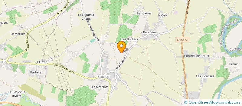 localisation de l'entreprise MONSIEUR LIONEL-JACQUES LAFAY à SAULCET