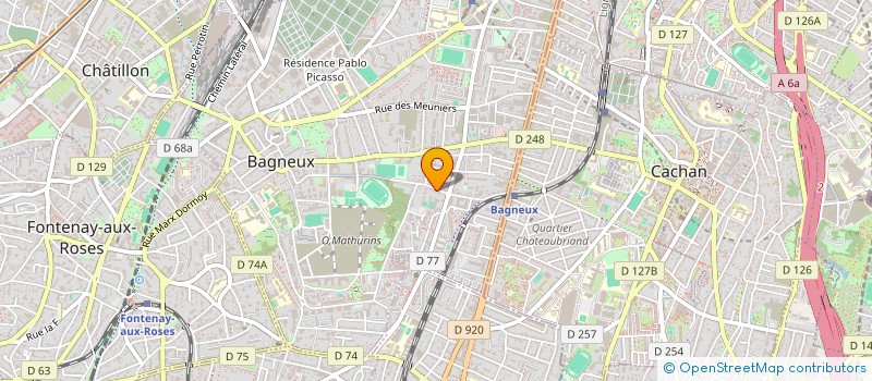localisation de l'entreprise MONSIEUR LIONEL JACUBOWIEZ à BAGNEUX