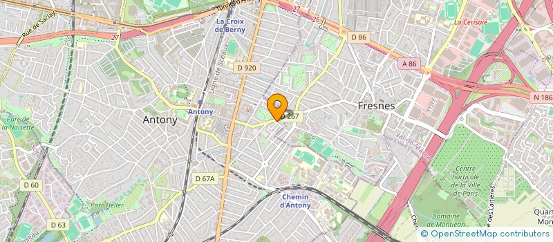 localisation de l'entreprise MONSIEUR LIONEL JAMY à ANTONY