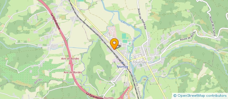 localisation de l'entreprise MONSIEUR LIONEL JANIN  TOURNAY