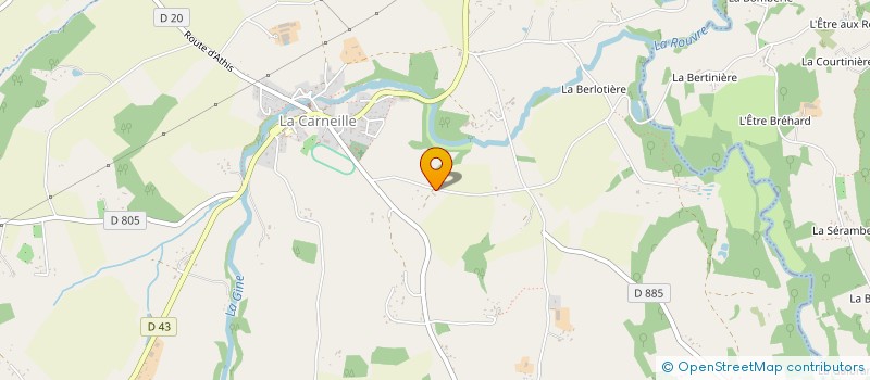 localisation de l'entreprise MONSIEUR LIONEL JARDIN à ATHIS-VAL DE ROUVRE