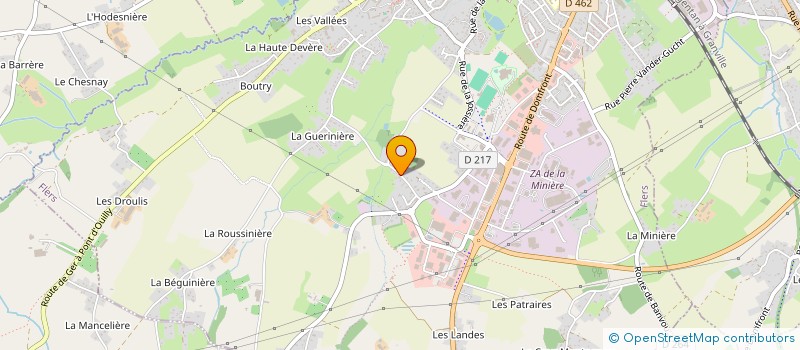 localisation de l'entreprise MONSIEUR LIONEL JARDIN à FLERS