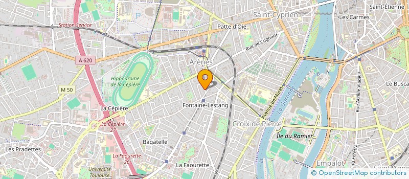 localisation de l'entreprise MONSIEUR LIONEL JARRY à TOULOUSE