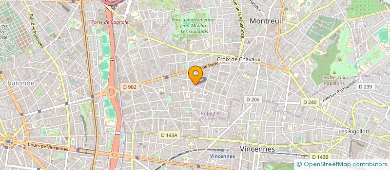 localisation de l'entreprise MONSIEUR LIONEL JASSIN à MONTREUIL