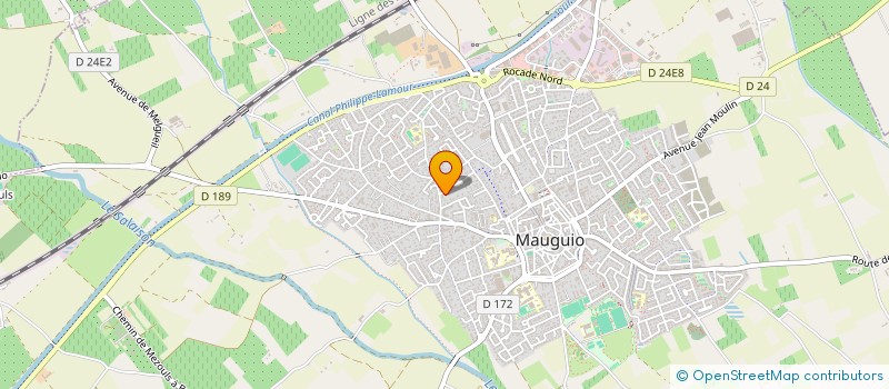 localisation de l'entreprise MONSIEUR LIONEL JAUDON  MAUGUIO