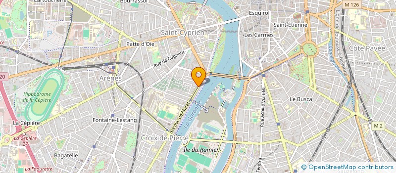 localisation de l'entreprise MONSIEUR LIONEL JEAN GEORGES BRUN à TOULOUSE