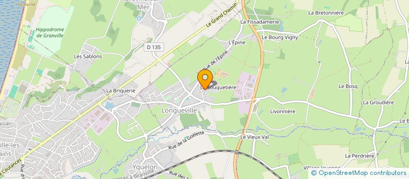 localisation de l'entreprise MONSIEUR LIONEL JEAN LUC DURANTEAU  LONGUEVILLE