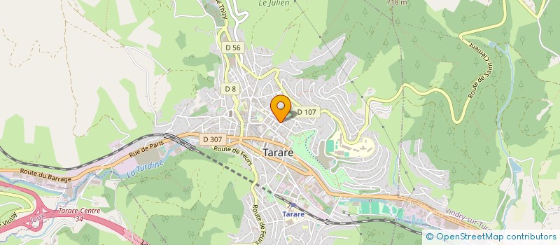 localisation de l'entreprise MONSIEUR LIONEL JOLY à TARARE